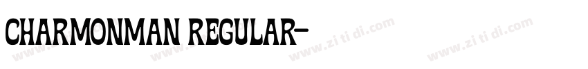 Charmonman Regular字体转换